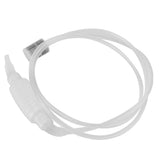 Homebrew Siphon Hose Manual Soft Plastic Syphon Tube Wine Beer Making Brewing Equipment ToolWhite