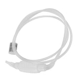 Homebrew Siphon Hose Manual Soft Plastic Syphon Tube Wine Beer Making Brewing Equipment ToolWhite - Side View