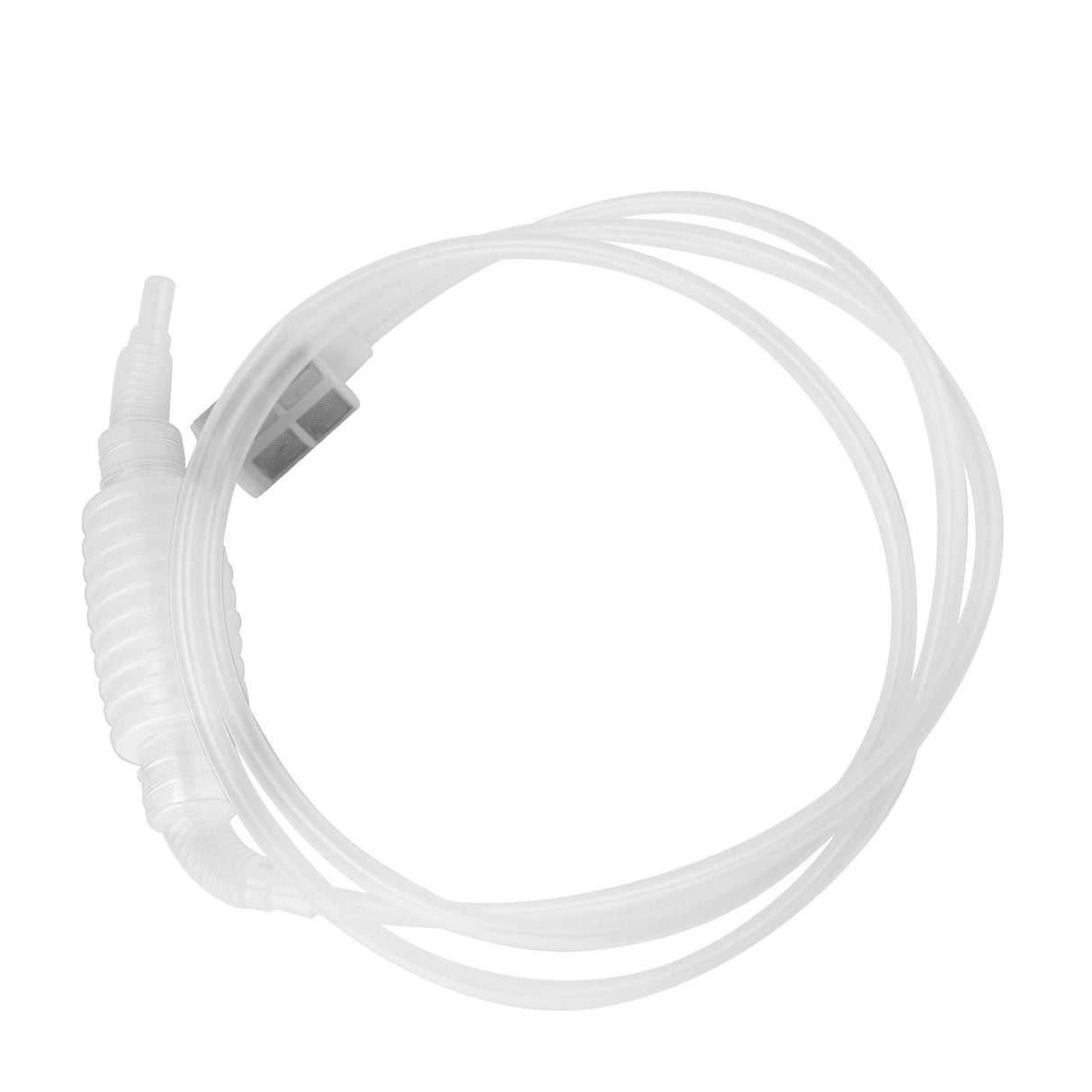 Homebrew Siphon Hose Manual Soft Plastic Syphon Tube Wine Beer Making Brewing Equipment ToolWhite