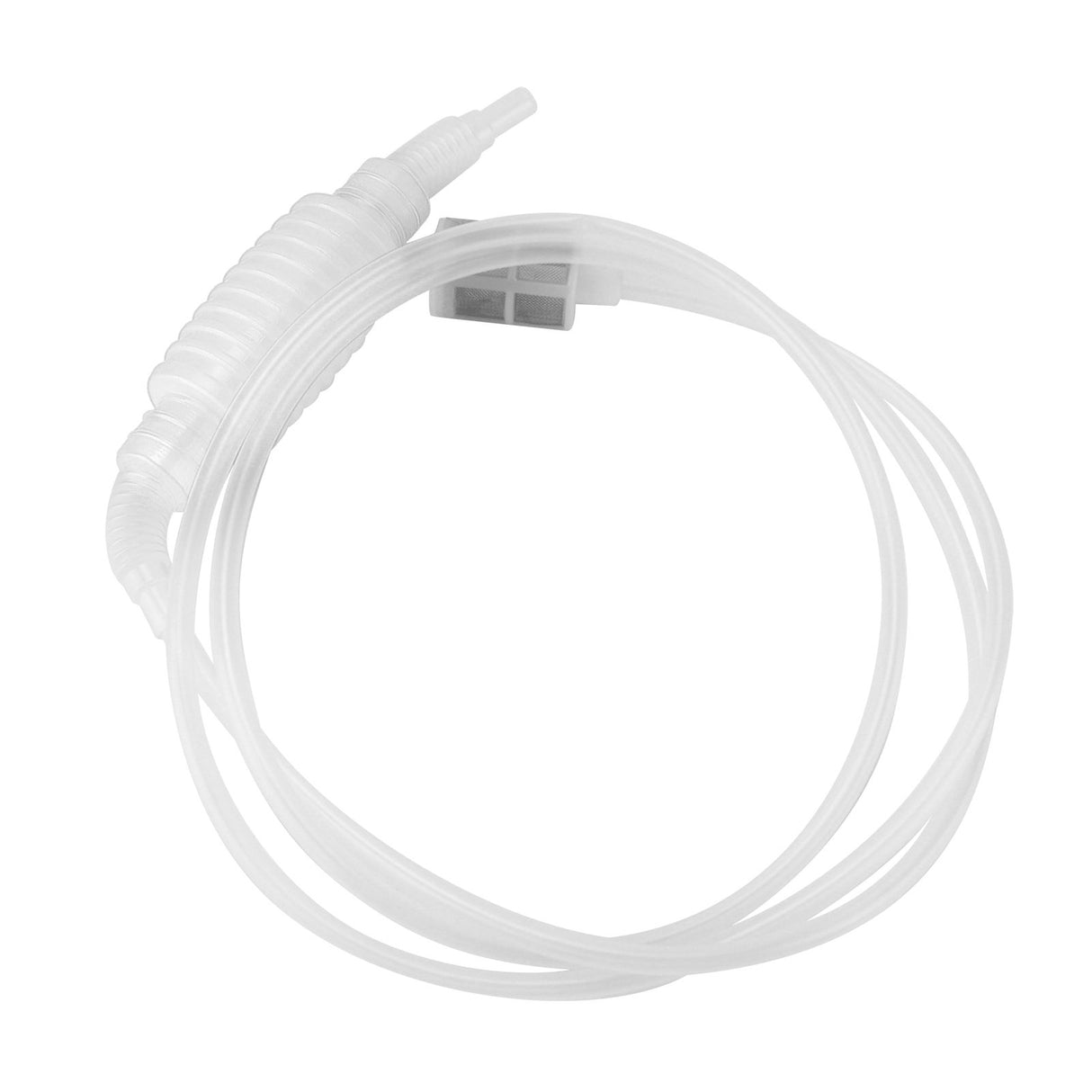 Homebrew Siphon Hose Manual Soft Plastic Syphon Tube Wine Beer Making Brewing Equipment ToolWhite