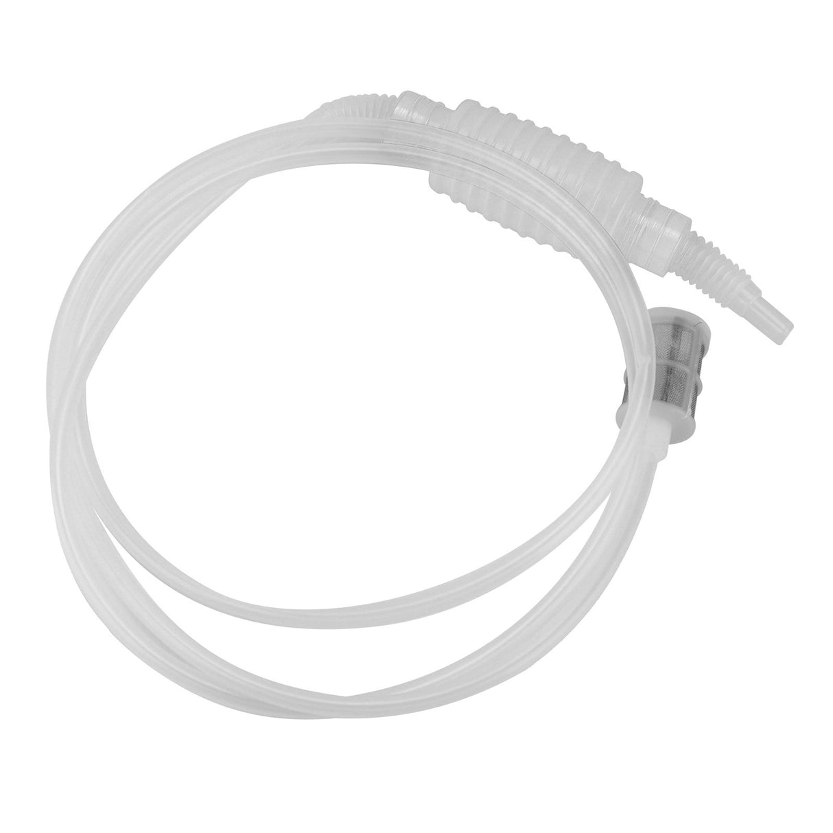 Homebrew Siphon Hose Manual Soft Plastic Syphon Tube Wine Beer Making Brewing Equipment ToolWhite