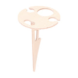 Wine Table Environmental Friendly Wooden Products Round Shape Collapsible Outdoor Wine Table