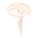 Wine Table Environmental Friendly Wooden Products Round Shape Collapsible Outdoor Wine Table