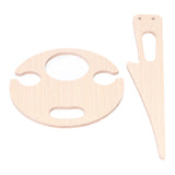 Wine Table Environmental Friendly Wooden Products Round Shape Collapsible Outdoor Wine Table