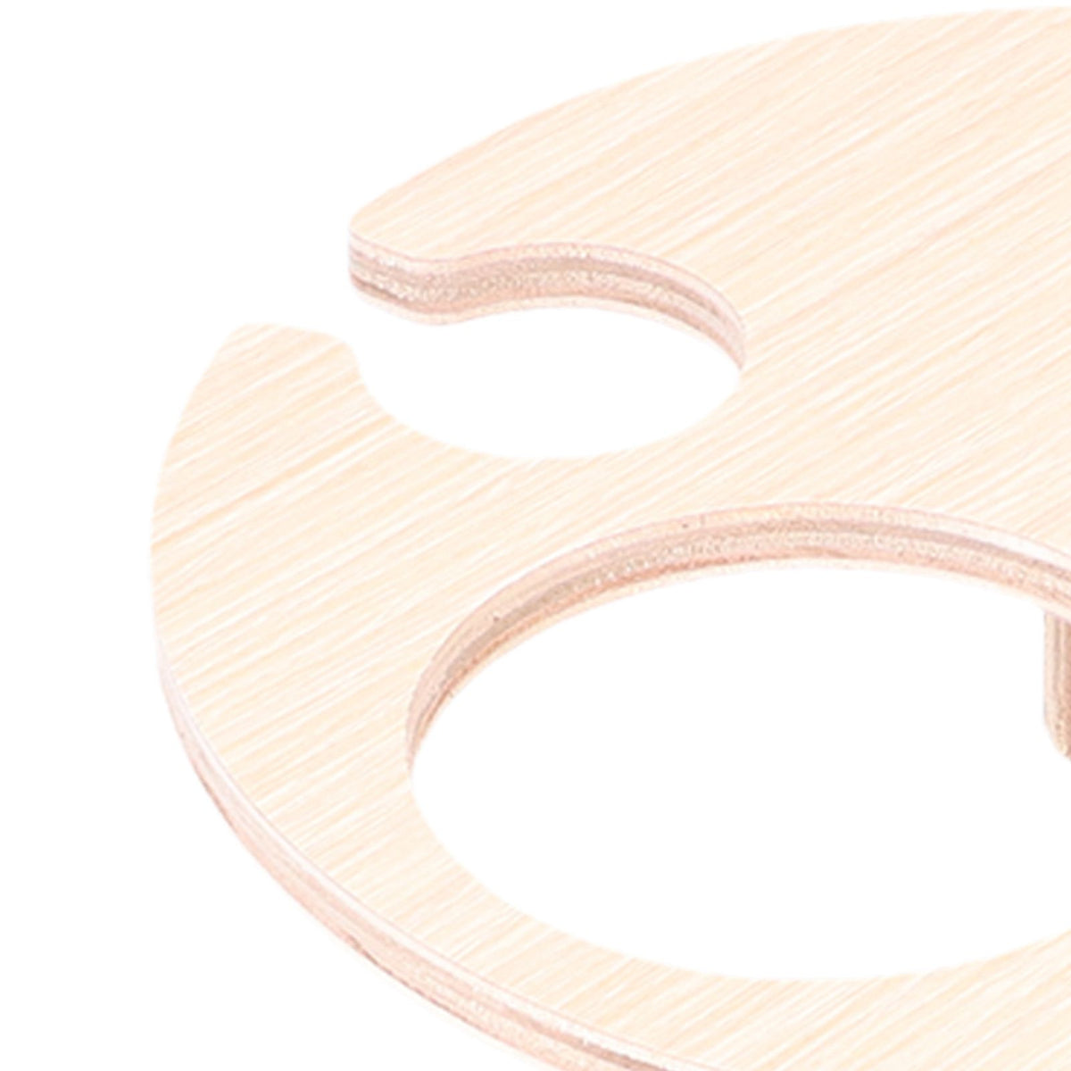 Wine Table Environmental Friendly Wooden Products Round Shape Collapsible Outdoor Wine Table