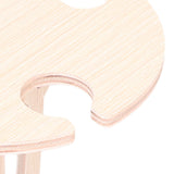 Wine Table Environmental Friendly Wooden Products Round Shape Collapsible Outdoor Wine Table - Extra Image