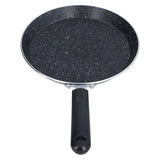 6in Frying Pan Flat Bottomed Pancake Pan Medical Stone Nonstick Frying Pan for Kitchen Induction Cooker - Front View