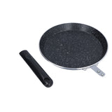 6in Frying Pan Flat Bottomed Pancake Pan Medical Stone Nonstick Frying Pan for Kitchen Induction Cooker