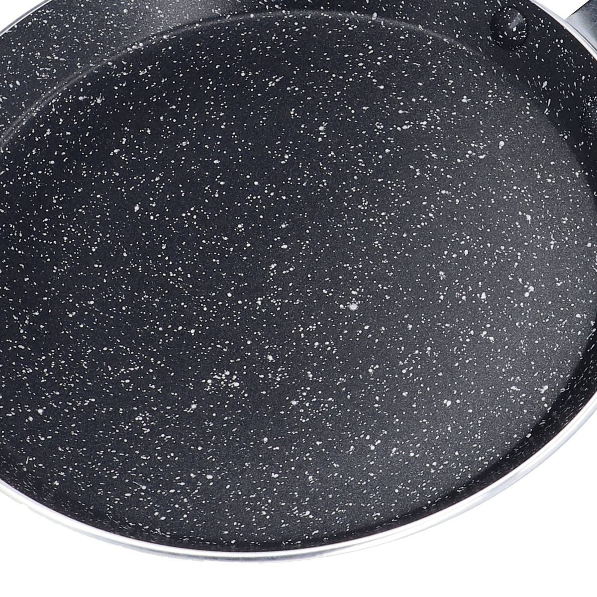 6in Frying Pan Flat Bottomed Pancake Pan Medical Stone Nonstick Frying Pan for Kitchen Induction Cooker