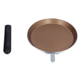 6in Frying Pan Flat Bottomed Pancake Pan Medical Stone Nonstick Frying Pan for Kitchen Induction Cooker