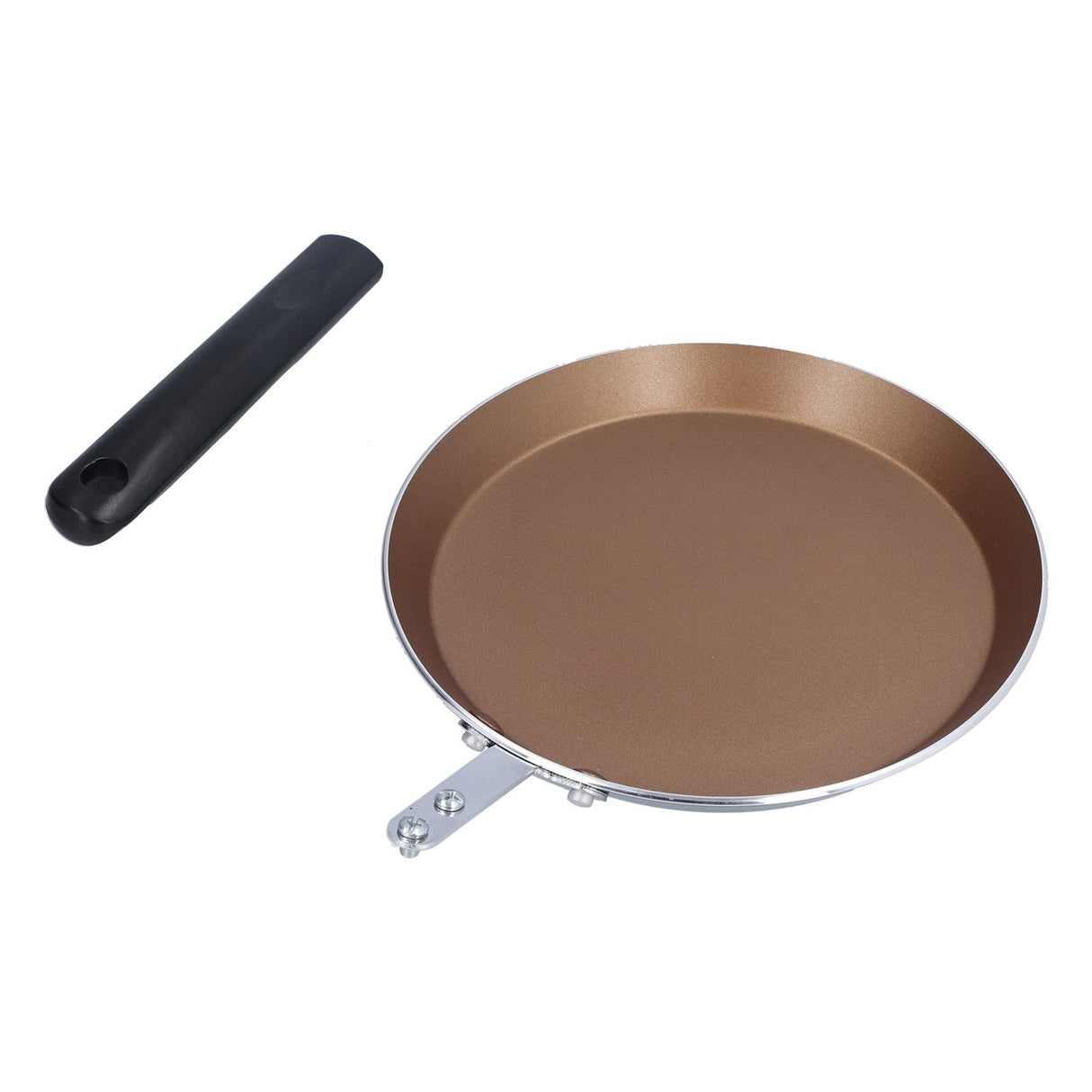 6in Frying Pan Flat Bottomed Pancake Pan Medical Stone Nonstick Frying Pan for Kitchen Induction Cooker