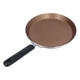 6in Frying Pan Flat Bottomed Pancake Pan Medical Stone Nonstick Frying Pan for Kitchen Induction Cooker - Close-Up Angle
