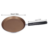 6in Frying Pan Flat Bottomed Pancake Pan Medical Stone Nonstick Frying Pan for Kitchen Induction Cooker
