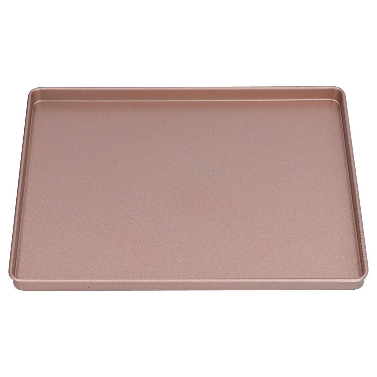 Multifunctional Baking Pan Rose Gold Non Stick Pizza Bread Bakeware Carbon Steel Rectangle Baking Tray