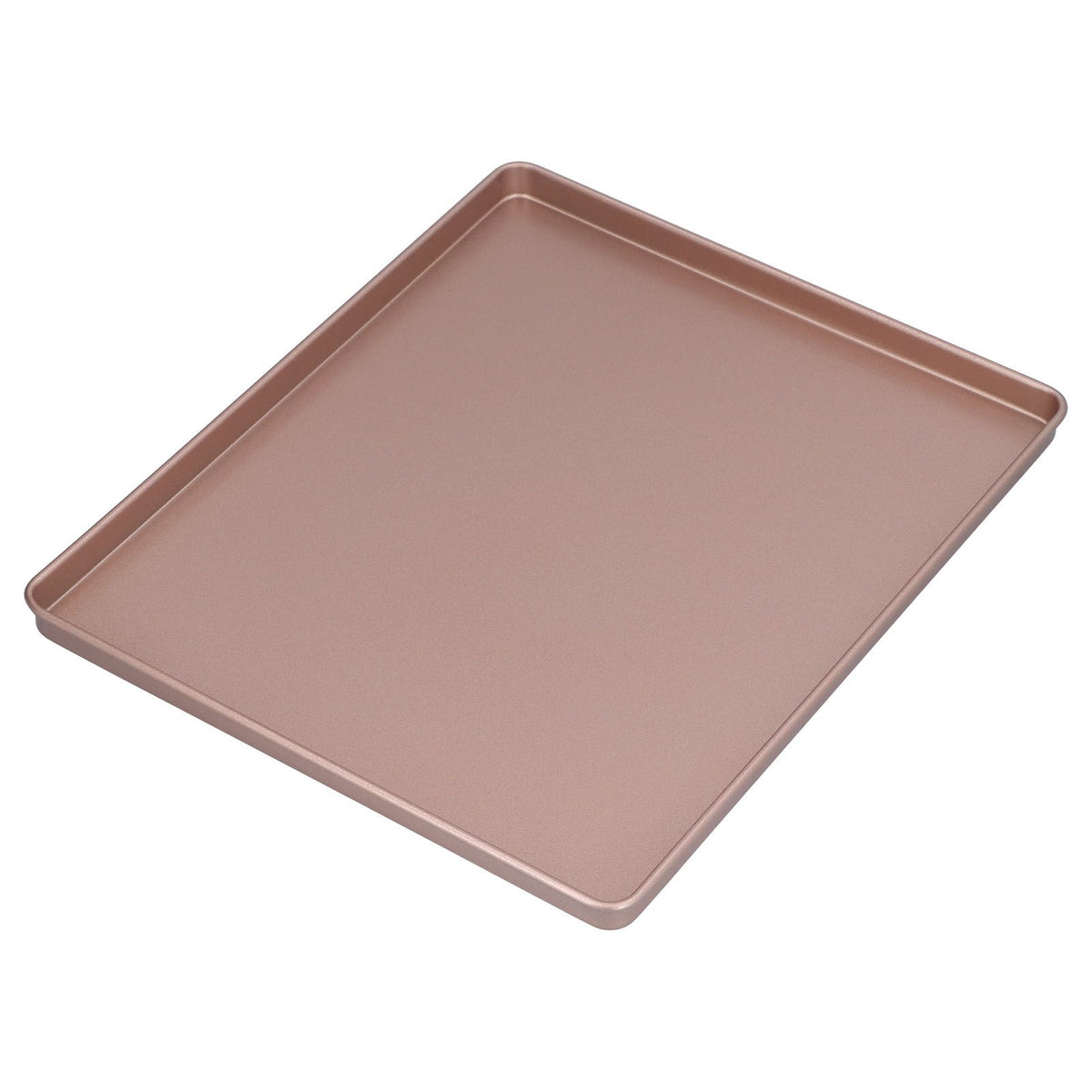 Multifunctional Baking Pan Rose Gold Non Stick Pizza Bread Bakeware Carbon Steel Rectangle Baking Tray