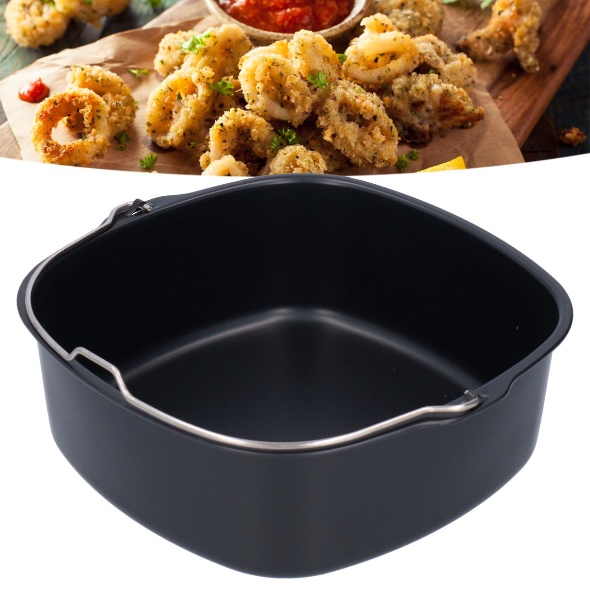 Cake Mold Iron Fryer Cake Pan Cake Barrel Fryer Accessories for HD9925 HD9860 HD9905 0122cm / 8.7in
