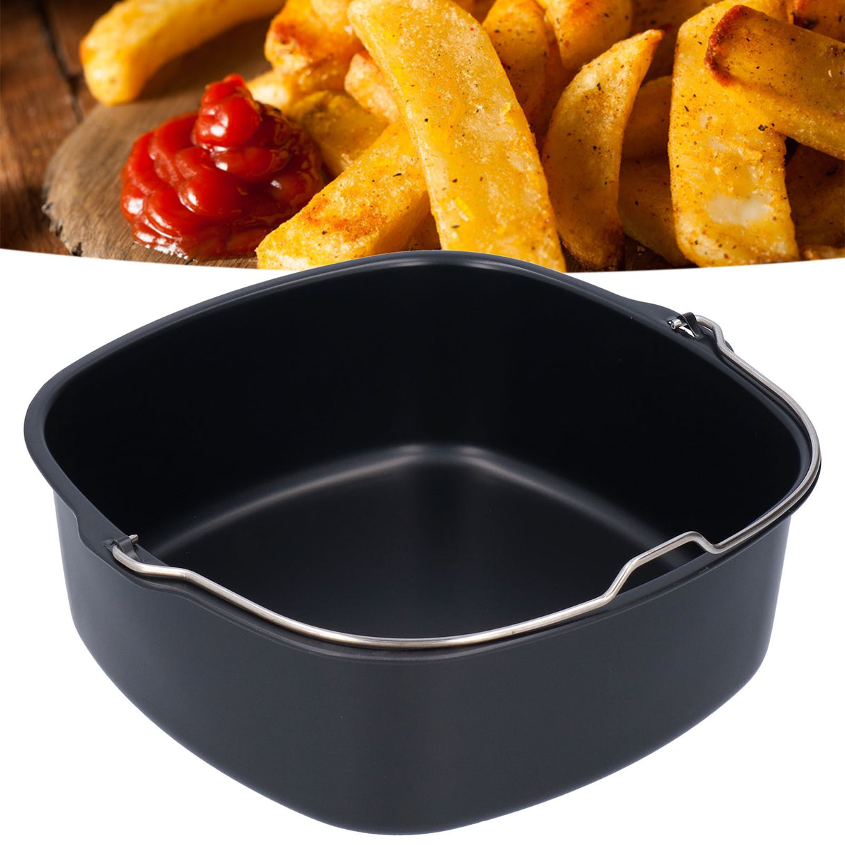 Cake Mold Iron Fryer Cake Pan Cake Barrel Fryer Accessories for HD9925 HD9860 HD9905 0122cm / 8.7in