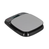 Kitchen Digital Scale Household Stainless Steel Rechargeable Baking Scale for Weighing Food Black5kg/0.1g