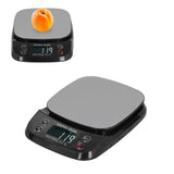 Kitchen Digital Scale Household Stainless Steel Rechargeable Baking Scale for Weighing Food Black5kg/0.1g - Extra Image