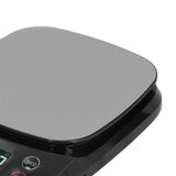 Kitchen Digital Scale Household Stainless Steel Rechargeable Baking Scale for Weighing Food Black5kg/0.1g - Extra Image