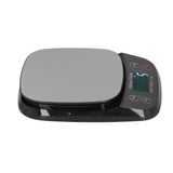 Kitchen Digital Scale Household Stainless Steel Rechargeable Baking Scale for Weighing Food Black10kg/1g - Front View