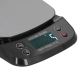 Kitchen Digital Scale Household Stainless Steel Rechargeable Baking Scale for Weighing Food Black10kg/1g - Extra Image