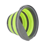 Collapsible Bucket 5L Large Capacity Multifunctional Nontoxic Ordorless Eco Friendly Folding Bucket - 45-Degree Angle