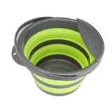 Collapsible Bucket 5L Large Capacity Multifunctional Nontoxic Ordorless Eco Friendly Folding Bucket - Extra Image