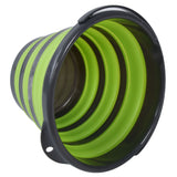 Collapsible Bucket Folding Portable Handheld Water Basin Container for Fishing Outdoor Use 10L