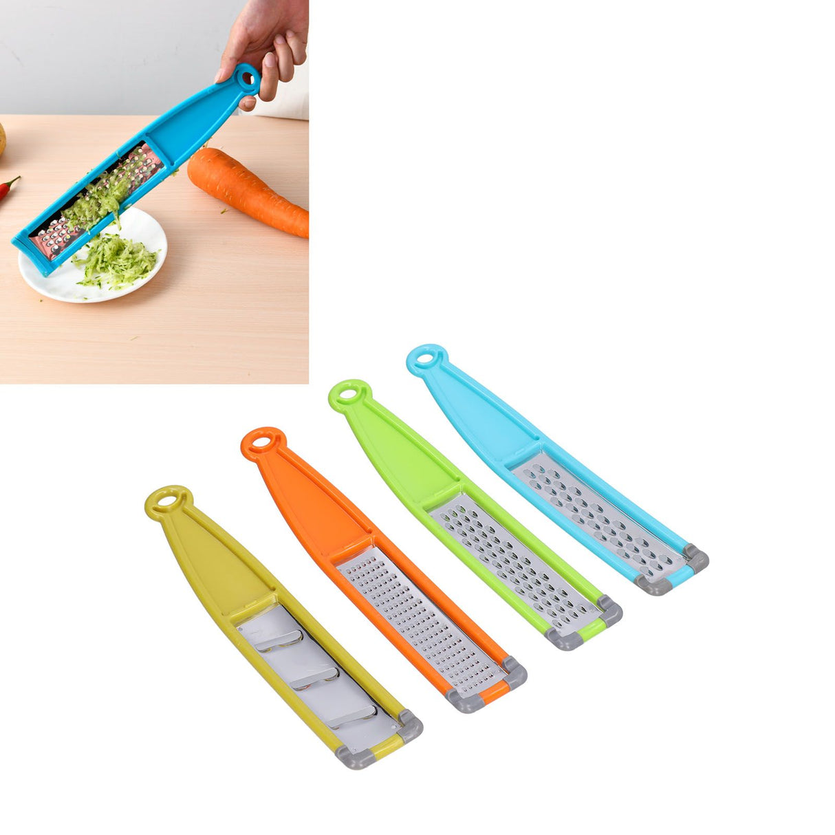 Vegetable Zester Stainless Steel Zester Cheese Grater Food Slice Grater Potato Shredder for Kitchen