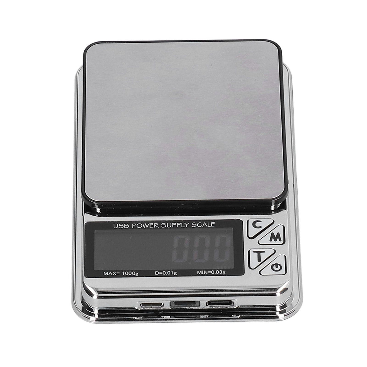 Electronic Scale LCD Display High Accuracy Lightweight Portable Stainless Steel Jewelry Scale