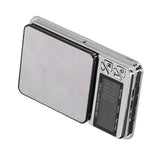 Electronic Scale LCD Display High Accuracy Lightweight Portable Stainless Steel Jewelry Scale