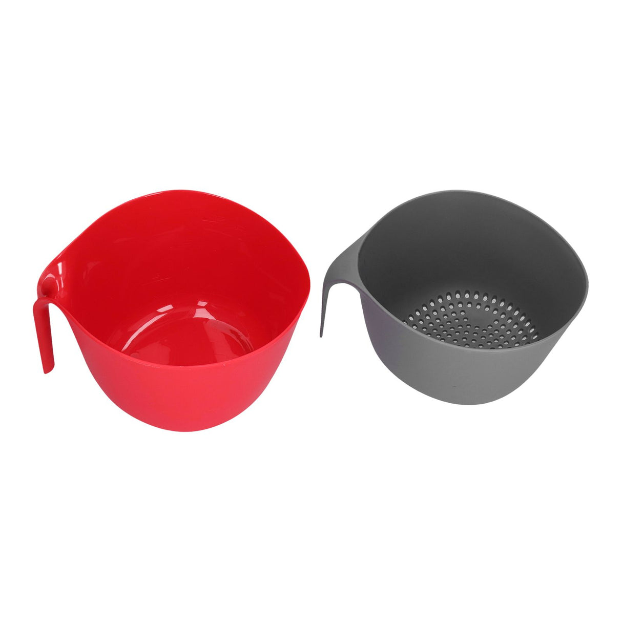 Plastic Strainer 2 in 1 Double Layer Detachable Large Capacity High Durability Nontoxic Food Strainer