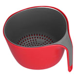 Plastic Strainer 2 in 1 Double Layer Detachable Large Capacity High Durability Nontoxic Food Strainer