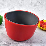 Plastic Strainer 2 in 1 Double Layer Detachable Large Capacity High Durability Nontoxic Food Strainer