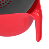 Plastic Strainer 2 in 1 Double Layer Detachable Large Capacity High Durability Nontoxic Food Strainer - Extra Image