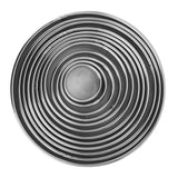 12pcs Portable Round Cookie Molds Mousse Cake Ring Mould Stainless Steel Baking Accessories