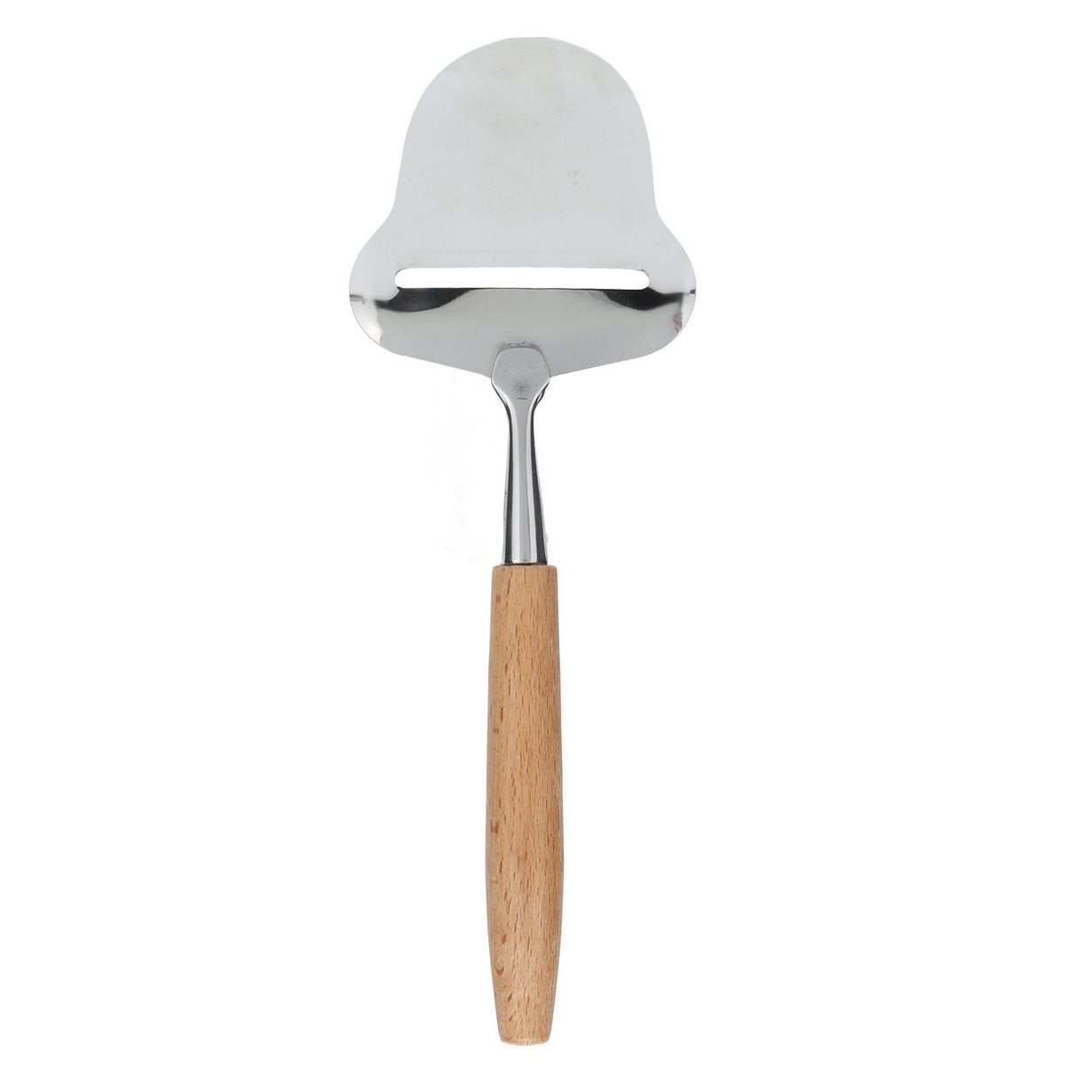 Wood Handle Cheese Spatula Stainless Steel Adjustable Thickness Cheese Planer for Semi Hard Cheese