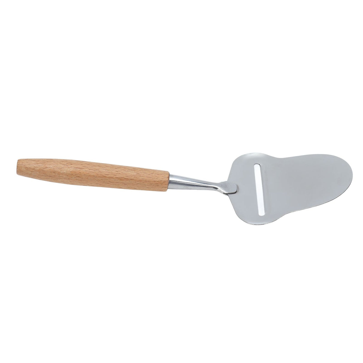 Wood Handle Cheese Spatula Stainless Steel Adjustable Thickness Cheese Planer for Semi Hard Cheese