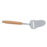 Wood Handle Cheese Spatula Stainless Steel Adjustable Thickness Cheese Planer for Semi Hard Cheese