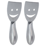 2pcs Cheese Plane Multifunctional Stainless Steel Smile Style Cheese Shaver for Kitchen Baking - Extra Image