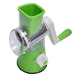 Cheese Grater Multifunctional Handheld Cheese Shredder with Grinding Cutting Slicing Knife Barrel for Fruits Potatoes