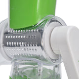 Cheese Grater Multifunctional Handheld Cheese Shredder with Grinding Cutting Slicing Knife Barrel for Fruits Potatoes