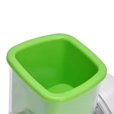 Cheese Grater Multifunctional Handheld Cheese Shredder with Grinding Cutting Slicing Knife Barrel for Fruits Potatoes