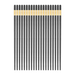 10 Pairs Chinese Chopsticks 9.5 Inch Fiberglass Chopsticks Reusable Dishwasher Safe Chopsticks