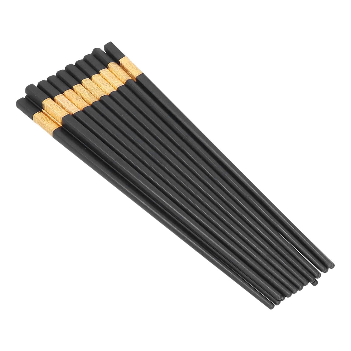 10 Pairs Chinese Chopsticks 9.5 Inch Fiberglass Chopsticks Reusable Dishwasher Safe Chopsticks