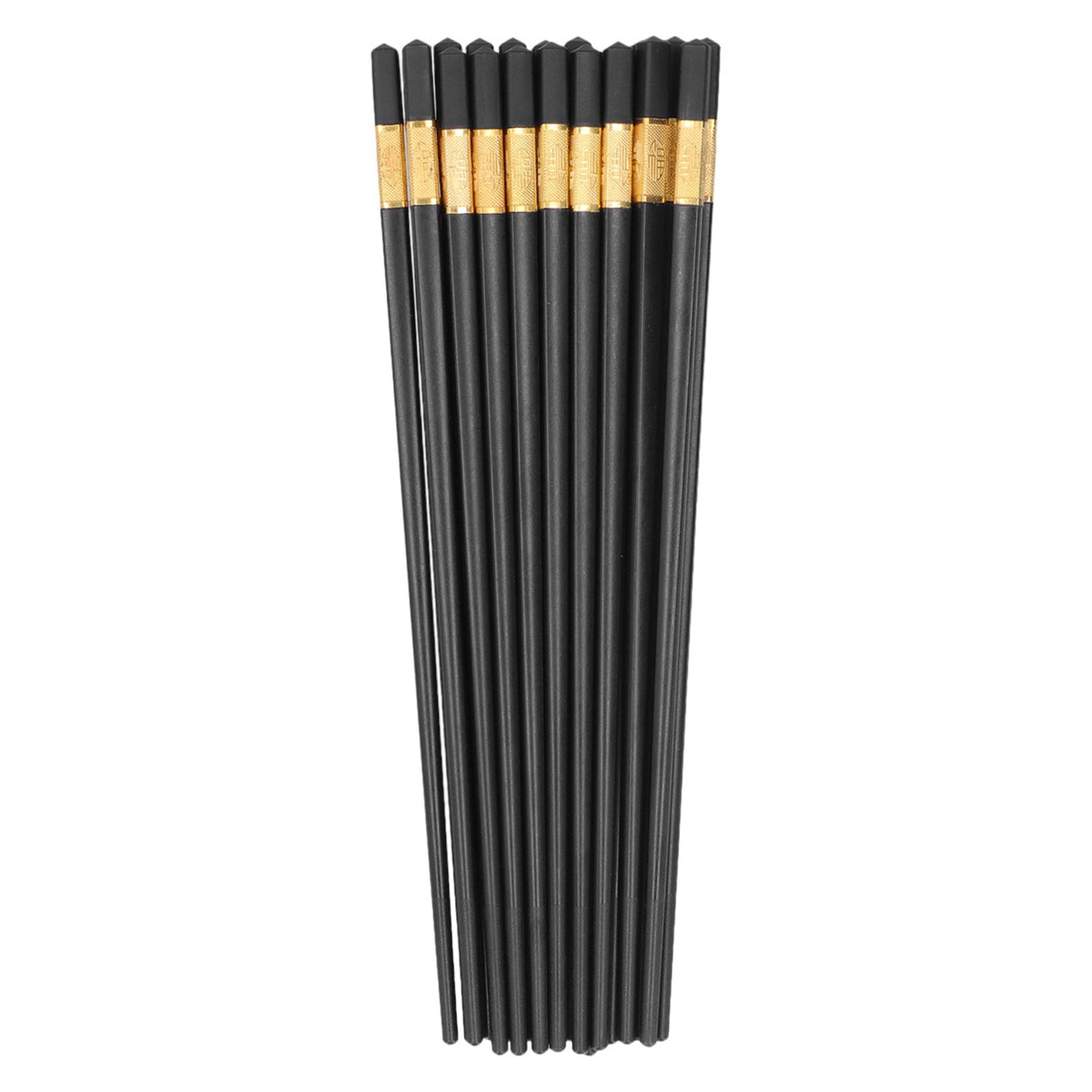 10 Pairs Chinese Chopsticks 9.5 Inch Fiberglass Chopsticks Reusable Dishwasher Safe Chopsticks