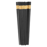 10 Pairs Chinese Chopsticks 9.5 Inch Fiberglass Chopsticks Reusable Dishwasher Safe Chopsticks