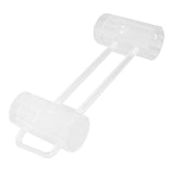 Beer Mug Acrylic Double Conjoined Beer Glass with Handle for Bar KTV Game Competition 430ml / 14.5oz