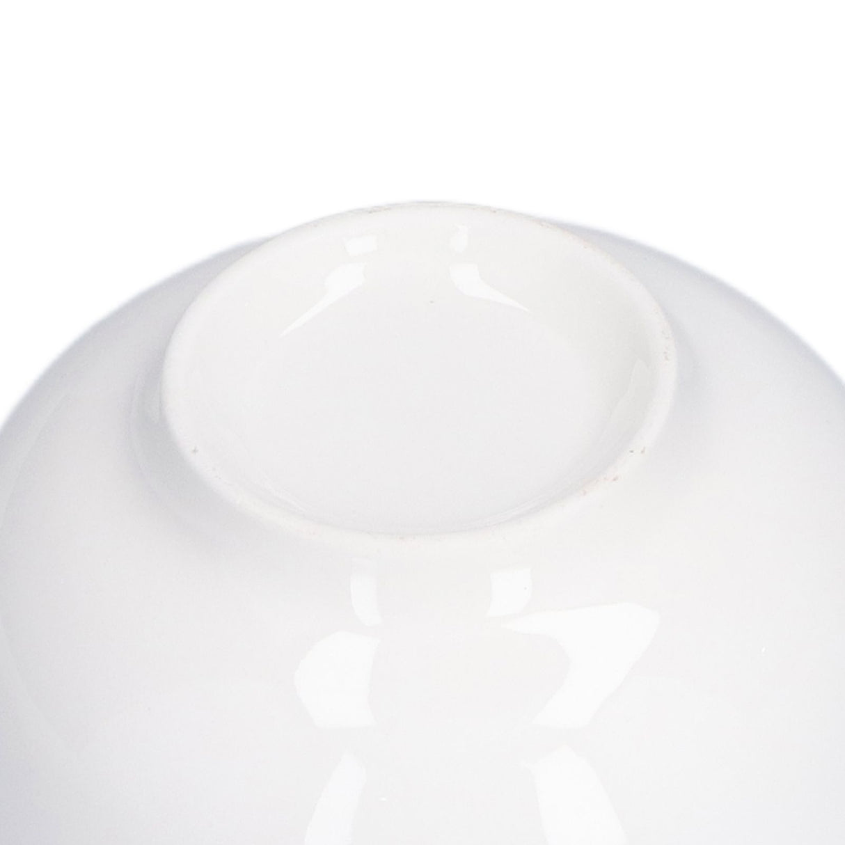 4PCS 6in Soup Bowl White Ceramic Noodle Bowl Eco Friendly Rice Bowl for Kitchen Restaurant